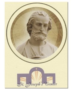 st josephs memorial card